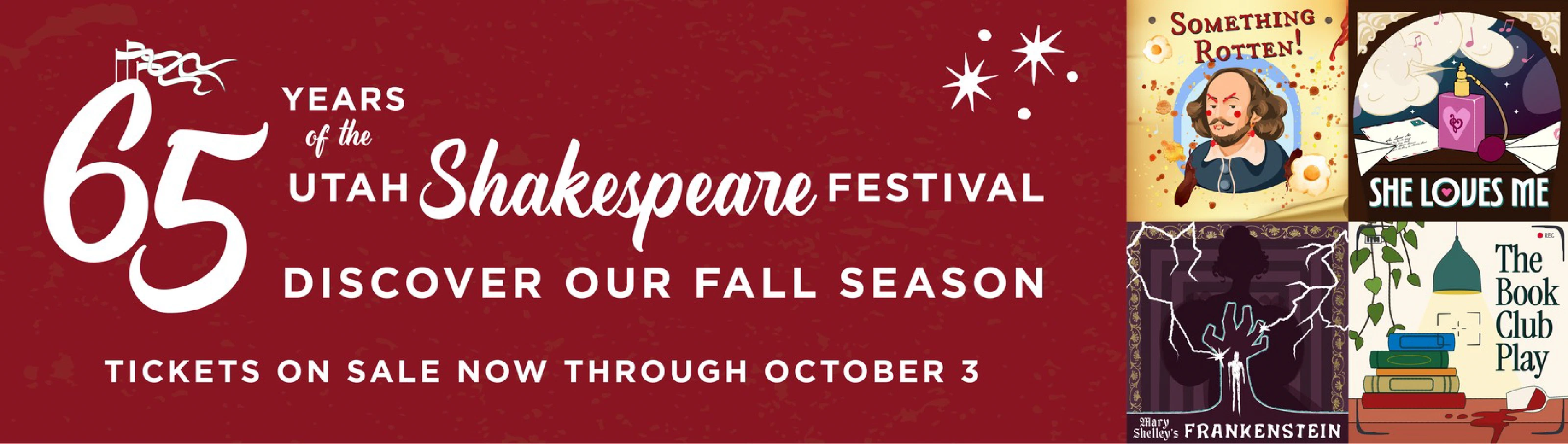 65th Anniversary Season - Discover our fall season